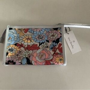 NWT Vera Bradley Clear Beach Wristlet - Aloha Blooms